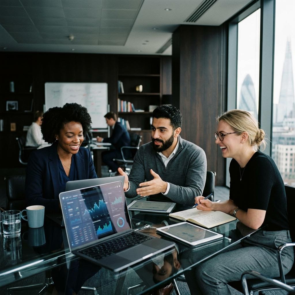 Veqryum Datenanalysten im Trading Desk